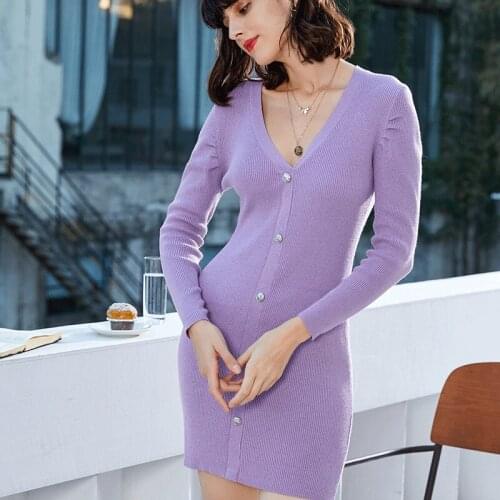 Модные трикотажные платья FollowYouLike China At AliExpress