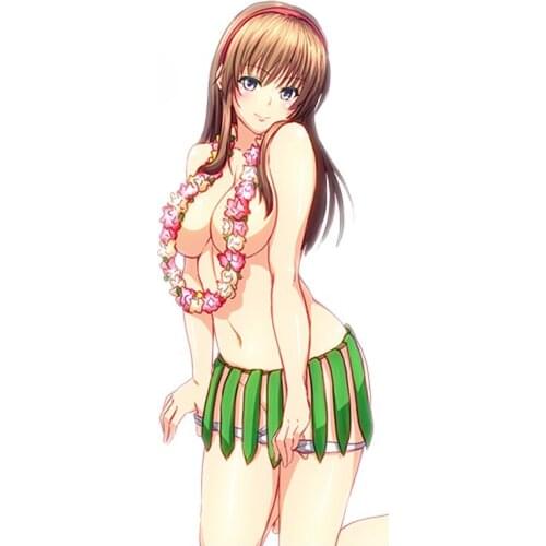 Beauty Anime Sexy Hot Girl Car Styling Cover Scratches Bumper Bodywork Windshield Cartoon Creative Fine Decal KK Apply To Car