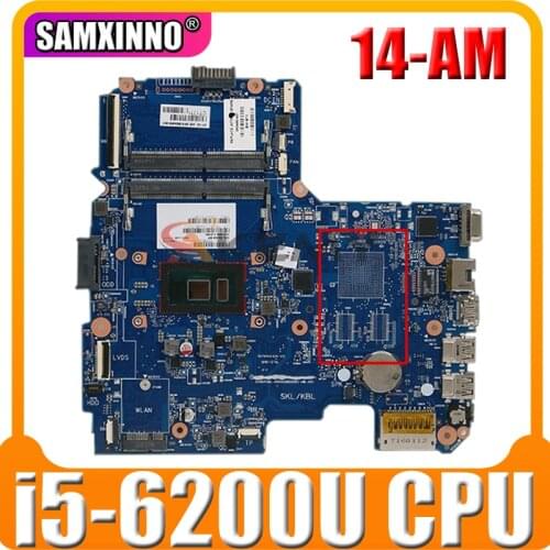 For HP 14-AM Series Laptop Motherboard With i5-6200u CPU DDR4 MB 100% Tested Fast Ship