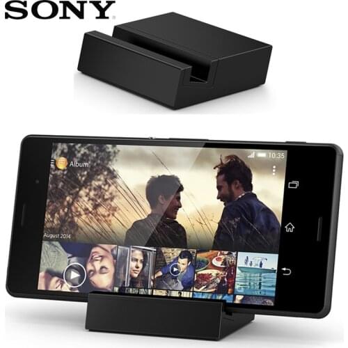 Original Sony Desktop Charging Dock Stand Charger DK48 For SONY Xperia Z3 MINI Compact M55W L55T L55U D6653 Xperia Z3 Dual