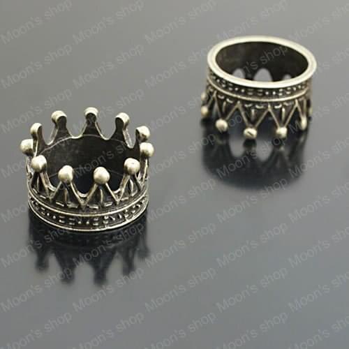 Wholesale 19mm circumstance is 74mm Antique Bronze Crown Alloy Rings Finger Ringer Findings Accessories 10 pieces(JM3337)