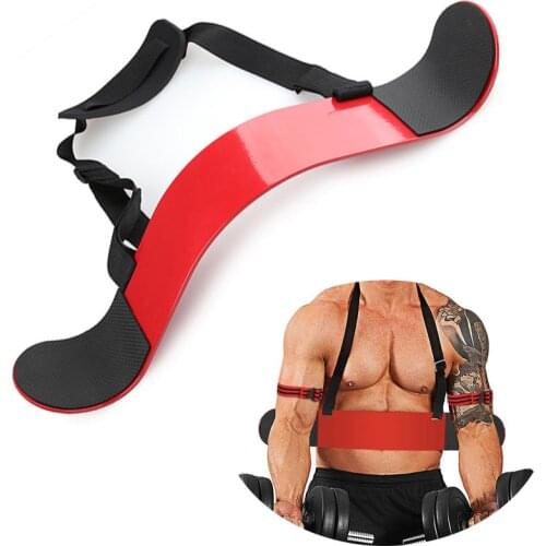 Arm Blaster for Biceps Triceps Bodybuilding Muscle Strength Gains Workout Equipment Training Contoured Curling Weight Lifting