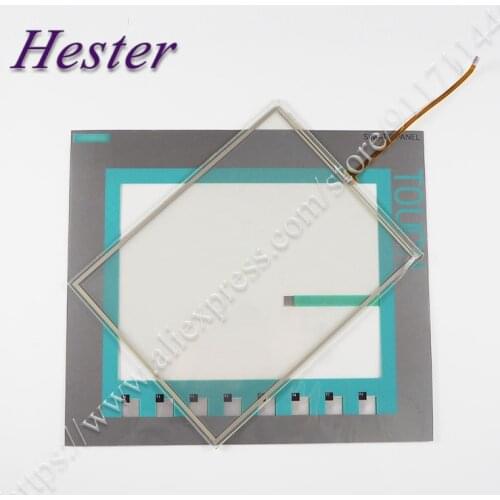 Touch Screen Digitizer Panel Glass for 6AV6647-0AF11-3AX0 6AV6 647-0AF11-3AX0 KTP1000 Touchscreen and Membrane Keypad Switch