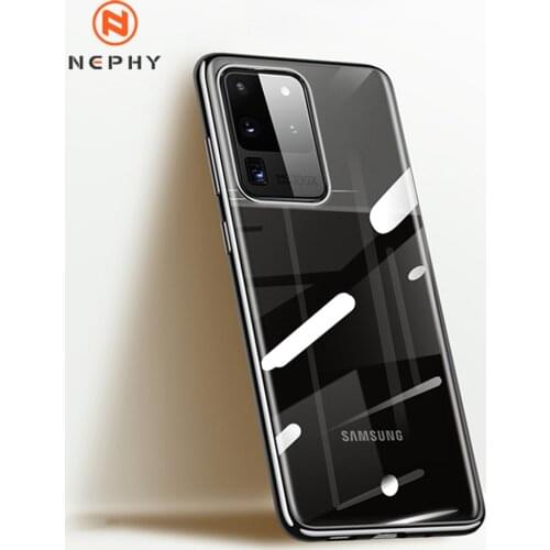 Clear Silicone Case For Samsung Galaxy S8 S9 S10 S20 Plus E Note 5 8 9 10 20 Ultra Mobile Phone Back Cover Soft Ultra-thin Shell