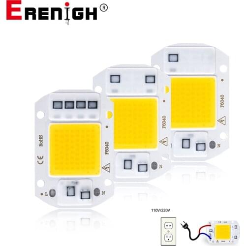 High Power COB LED Chip AC 220V 110V 50W 30W 20W Diode LED COB Chip Rectangular Matrix DIY Spotlight Flood Light Not Need Driver
