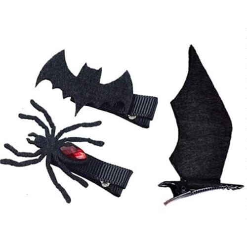 Girl Halloween Stereo Devil Hairgrips Headband Hairband Headwear Accessories Horns Ears Hairpins Barrettes Hair Head Bands Clip