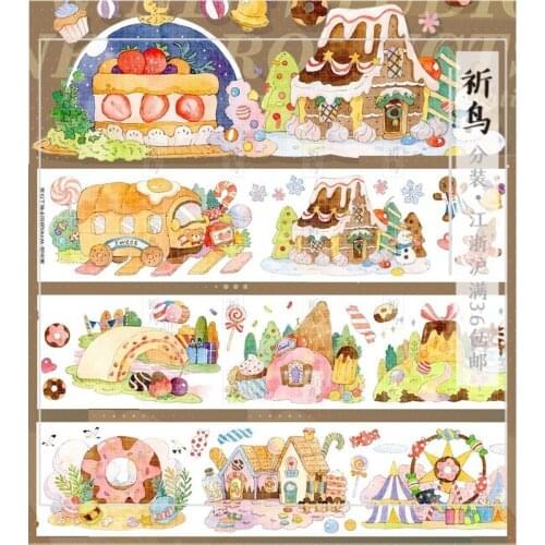 1 loop childrens paradise journal paper special oil landscape