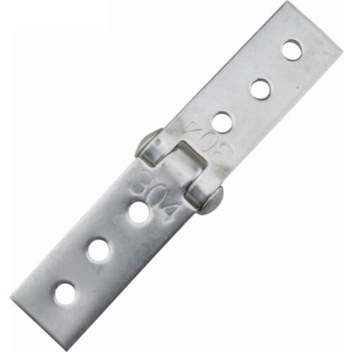 Frameless Balcony Window Hinges Folding Door Window Rotating Shaft Stainless Steel Hinges 10pcs