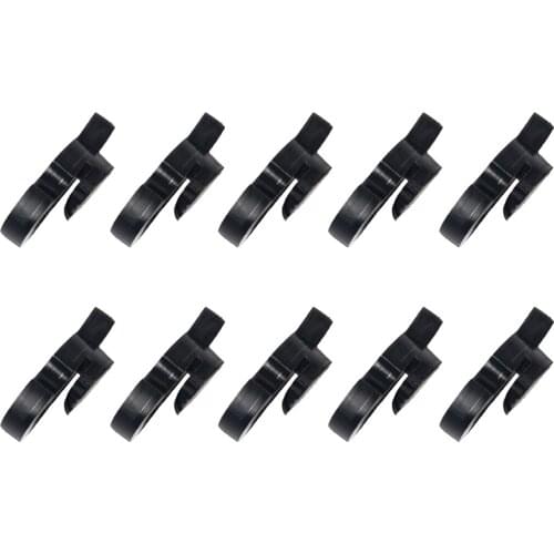 10 Pieces Portable Violin Mute Silencer for String Instrument Parts