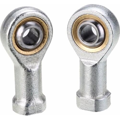 2pcs SI8T/K High Strength Joint Bearing 8mm Fisheye Internal Female Metric Thread Rod End Ball Set