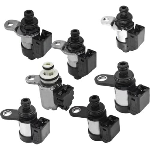 7Pcs RE5R05A Transmission Solenoid Kit for 02UP (High Ohm) Nissan Pathfinder 31941-1FX02 63431A-U