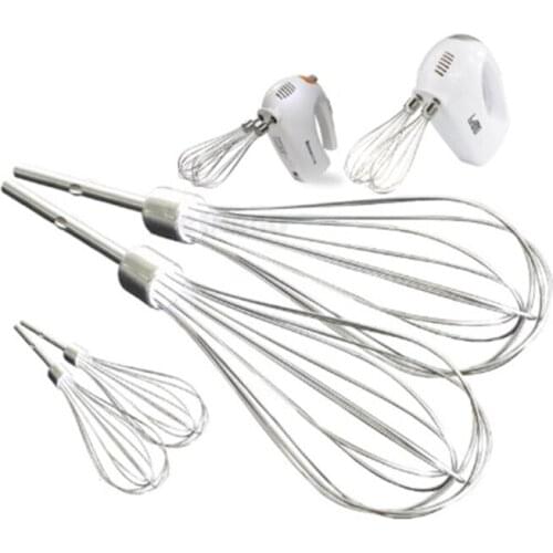 Electric Egg Beater Accessories Frother Mixer Whisk Stainless Steel Kitchen Tool