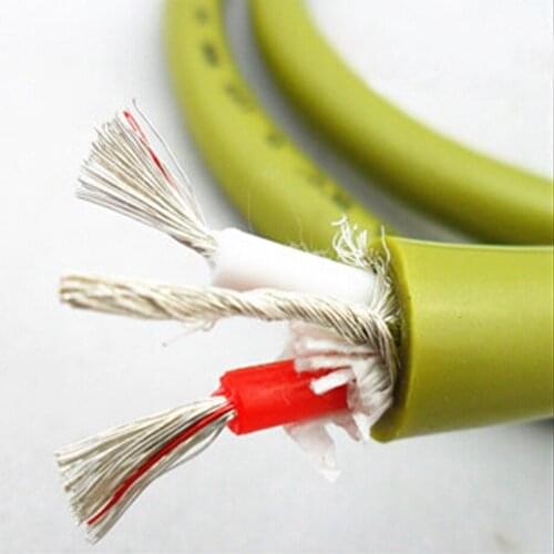 VDH INTEGRATION Hybrid Rca Cable Silver Plade for DIY Amplifier CD Player Home Theater - ( Sell Per 1.0m )