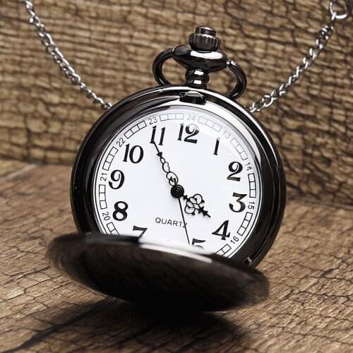 The Köstekli Clock Black Color Pocket Watch Limited stock