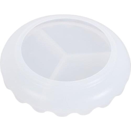 Crystal Epoxy Resin Mold Wave Dish Casting Silicone Mould Handmade DIY Crafts Decorations Making Tools