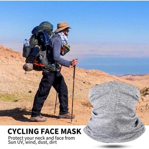 HOT Outdoor Riding Breathable Anti Dust UV Bandana Face Cover Neck Gaiter Scarf Military Tactical Airsoft Neck Cover Gaiter Men