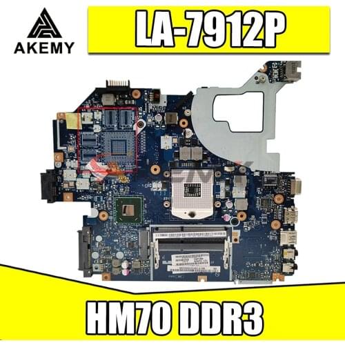 NOKOTION Q5WV1 LA-7912P Mainboard For Acer E1-571G V3-571G V3-571 NV56R PC motherboard NBC1F11001 HM70 DDR3