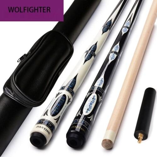 2021 NEW JIANYING Professional Manual Model Billiard Cue 12.75MMPaint black technology Black 8 China