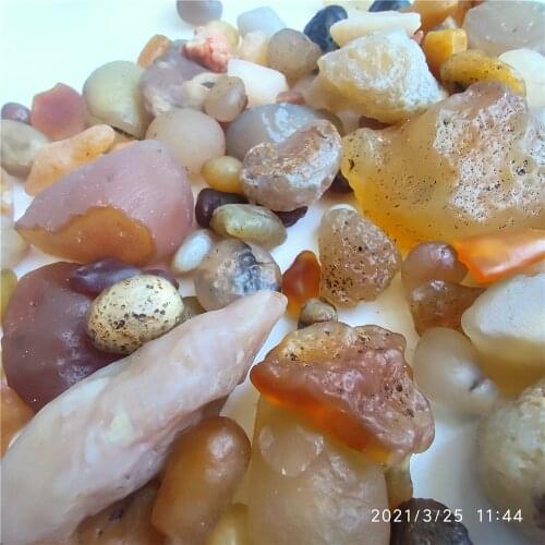 Waste Materials Natural Alxa Gobi Agate Fish Tank Decoration Stone Rock Gravel Specimen Natural Stones and Minerals