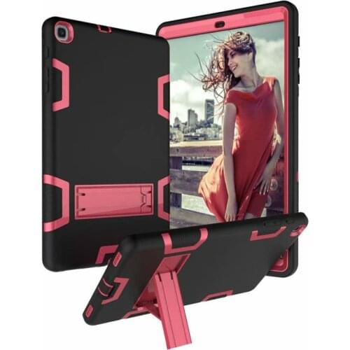 Case For Samsung Galaxy Tab A 10.1 2019 Release Cover Models SM-T510 SM-T515 Shockproof Silicon Stand Tablet Coque Funda Shell