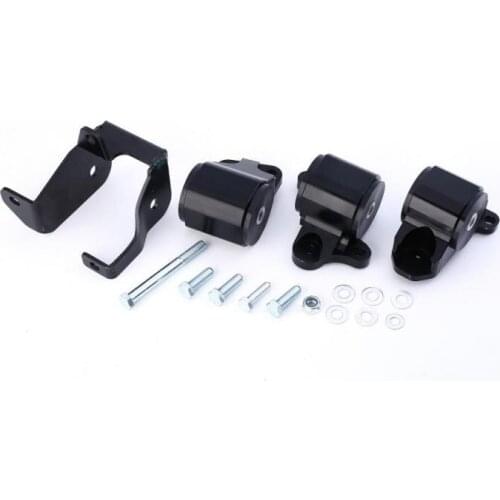 1 Set Aluminum Engine Swap Mount Kit W/ Bracket for Honda Civic D16 B16 B18 B20 EK 1996-2000 T6061