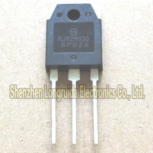 10Pairs NJW21193G NJW21194G NJW21193 NJW21194 TO-3P 16A 250V 200W NPN PNP Silicon Power Transistor
