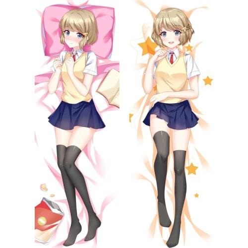 Anime Rascal Does Not Dream of Bunny Girl Koga Tomoe 2020-May Update Dakimakura Pillow Case Shoko Hugging Body Pillow Cover