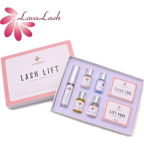 5 Boxes Iconsign Brow Lift For Eyelash Extensions Glue Eyelash Perming Kit Lotion Tools Beauty Shop Wholesale Lash Lift Glue