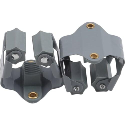 5pcs/set Wall Mounted Mop Holder Broom Storage Holder Rack Bathroom Organizer Hanging Kitchen Tool With Screws