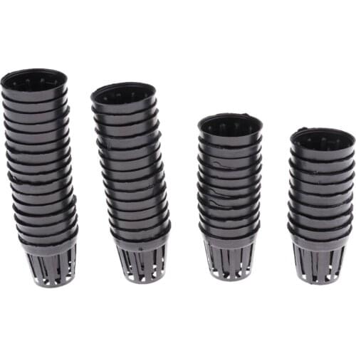 50pcs Pond Plant Basket Garden Aquatic Aquarium Pot for Water Planting New