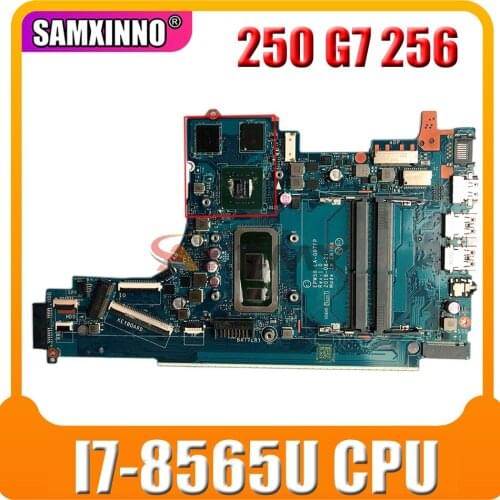 AKEMY L49981-601 L49981-001 Motherboard for HP 250 G7 256 LA-G07FP G7 i7 with GPU