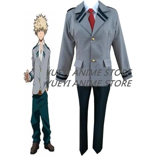Anime Boku No Hero Academia My Hero Academia School Uniform Coat Shirt Pants Outfit Anime Cosplay Costumes