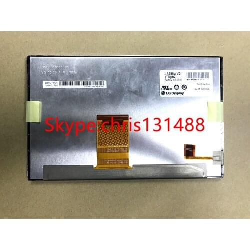 Free shipping Brand new 8Inch LCD display LA080WV2(TD)(02) LA080WV2 LA080WV2-TD02 screen panel for Toyota JBL MAP Navi audio