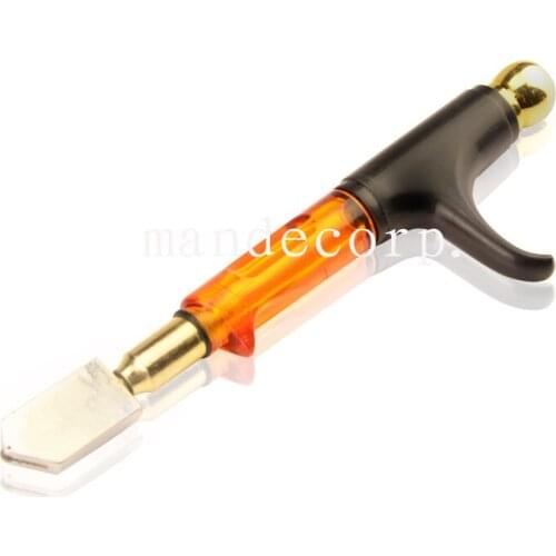 Free shipping oiled glass cutter Pistol Grip oiled glass cutter shipping by china post mail