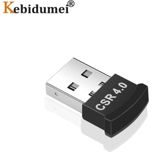 Kebidumei CSR 4.0 USB Bluetooth Adapter Mini Wireless Bluetooth Music Sound Transmitter Receiver Dongle For PC Computer