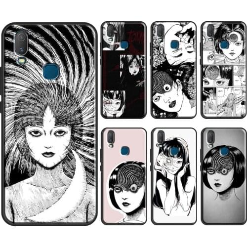 Junji Ito Tees Horror Case For Vivo Y11 2019 V17 Neo V20 SE Y1S Y12 Y17 Y19 Y20 V11 i Y30 Y50 Y70 Y91C Coque