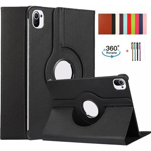 Tablet Case for Xiaomi Mi Pad 5 Pro Case 11" 360 Rotating Leather Stand Cover for MiPad 5 Case Capa Funda for MiPad 5Pro 5G +Pen