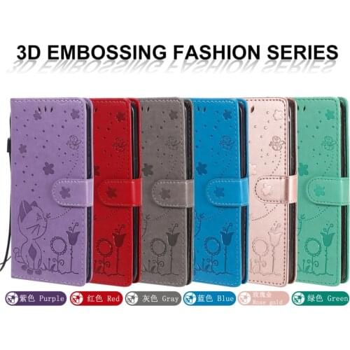 PU Leather Flip Case For estuche Samsung S8 Lovely Mobile Phone Cover Wallet Book Bag sFor Estojo Galaxy S8 ajax Movil SM- Shell