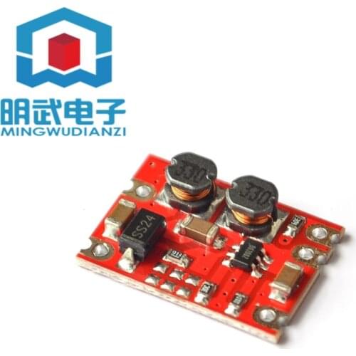DC-DC Auto Boost Buck Converter Module DC 2.5-15V to DC 3.3V 5V Step Up Down Voltage Regulator Power Inverter Supply