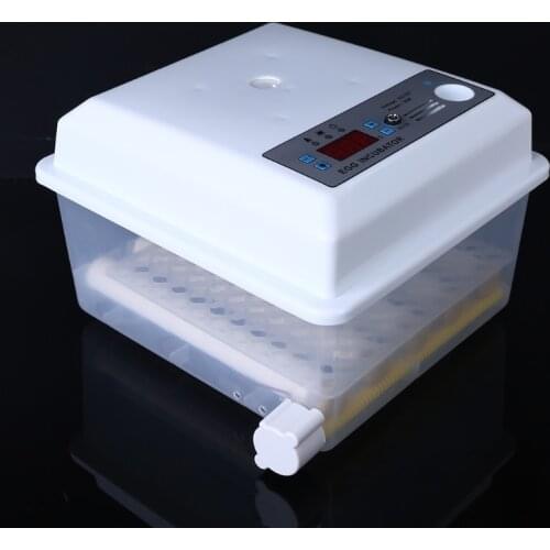 220V Eggs Incubator Brooder Birds Quail Chick Hatchery Poultry Hatcher Turner