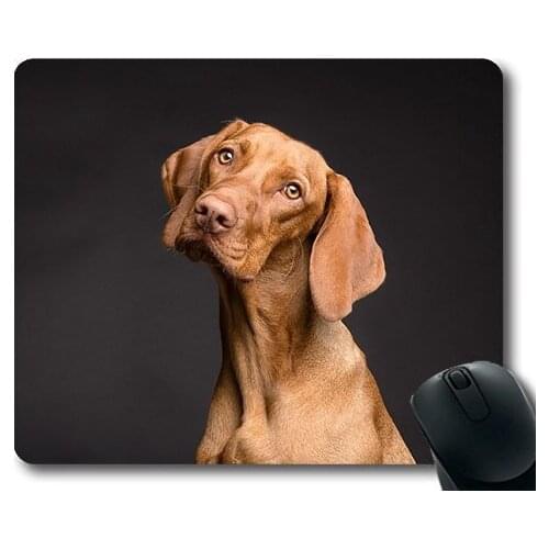 Dogs puppies pets Mouse Pads,Dog Portrait Purebred Pet Canine Brown,dogs mouse mat