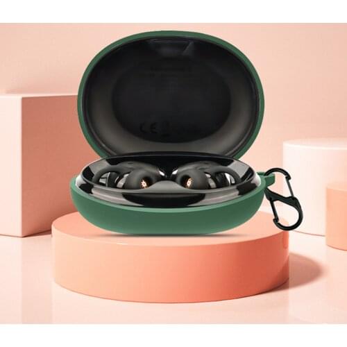 Anti-slip Silicone Protective Case Full Earphone Cover Shell With Hook For Soundpeats LIFE A2 NC Wireless Bluetooth Headset