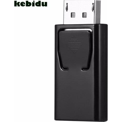 Kebidu 10pcs Wholesale Display Port Male to HDMI-compatible Female adapter Video Audio Connector for Multimedia