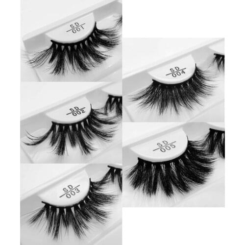 Wholesale bulk 25mm mink lashes 20/30/40/50/100 pairs soft long false eyelashes natural fluffy fake eyelash extension eye makeup