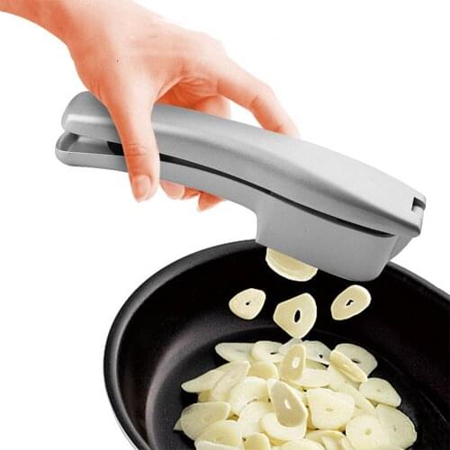 Kitchen Dual-purpose Garlic Press Practical Kitchen Accessories Household Aluminum Alloy Manual Garlic Press