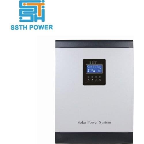 With PWM controller 24v 6000 watt pure sine wave solar power inverter 12v 220v 6000w