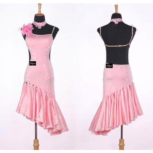 Sexy New Latin Dance Costume performance clothing womens dress