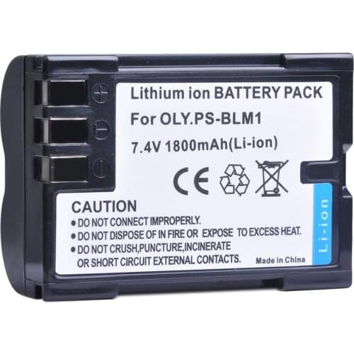 Tectra 1Pc PS-BLM1 PS BLM-1 Li-ion Battery for Olympus EVOLT E-300 E-330 E-500 E-510 C-5060 C-7070 C-8080