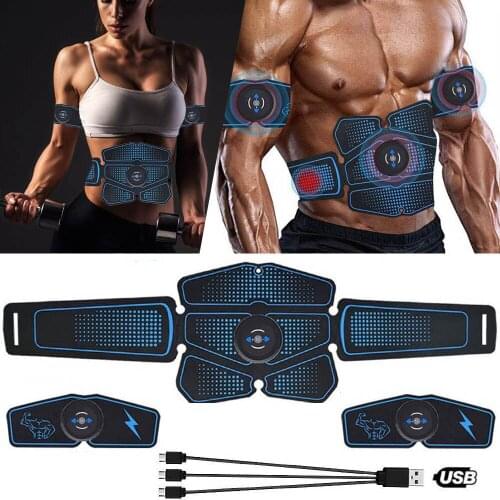 Muscle Stimulator ABS Hip Trainer EMS Abdominal Belt Electrostimulator Muscular Exercise Equipment Electrostimulation Home Gym