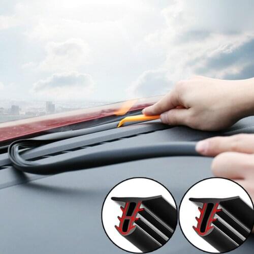 Car Dashboard Sealing Strips Car-styling for Hyundai SantaFe Veracruz Mistra Veloster Rohens AZERA Avante Accent